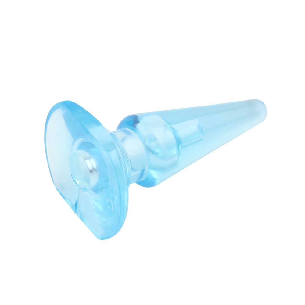  - Анальна пробка без вібро Chisa Hi-Basic 11 см/4 см, блакитний 2