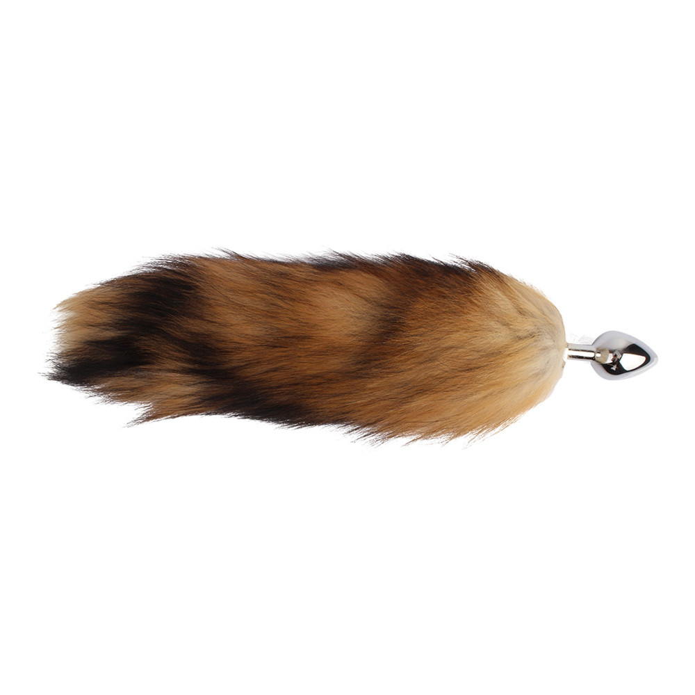 Анальный хвост - Анальная пробка с хвостом Fluffy fox Plug Chisa 2