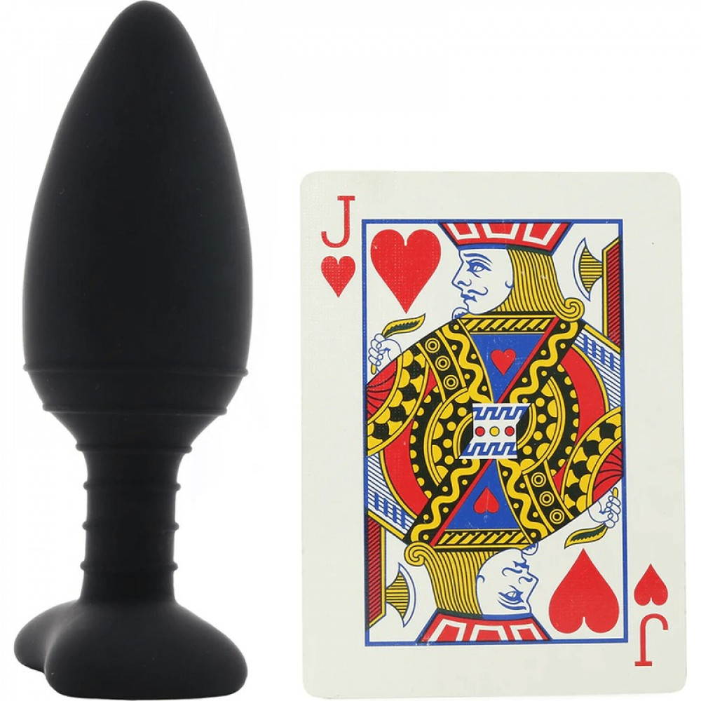 Анальные игрушки с вибрацией - Анальная пробка с вибрацией Chisa Black Mont Anal Libido, черная 2