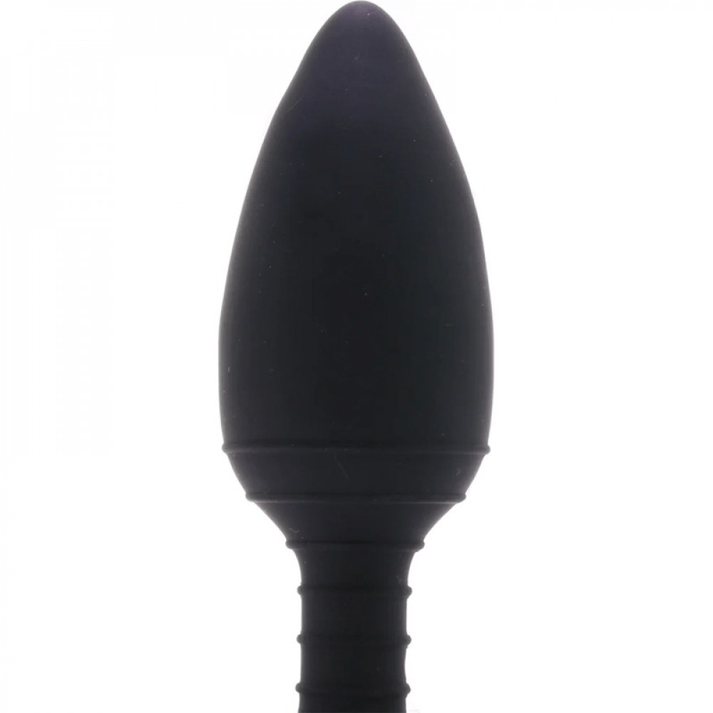 Анальные игрушки с вибрацией - Анальная пробка с вибрацией Chisa Black Mont Anal Libido, черная 3