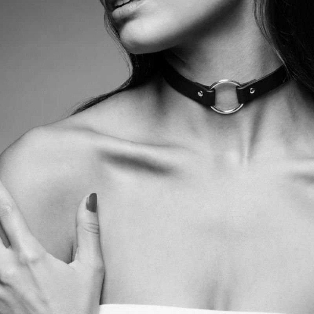 Різне - Чокер Bijoux Indiscrets Maze Single Ring Choker 3