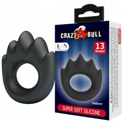 Эрекционное кольцо Crazy Bull №13 - Habert super soft silicone, BI-210357