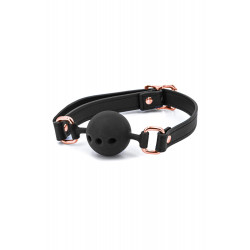 Кляп NS Novelties BONDAGE COUTURE BALL GAG BLACK