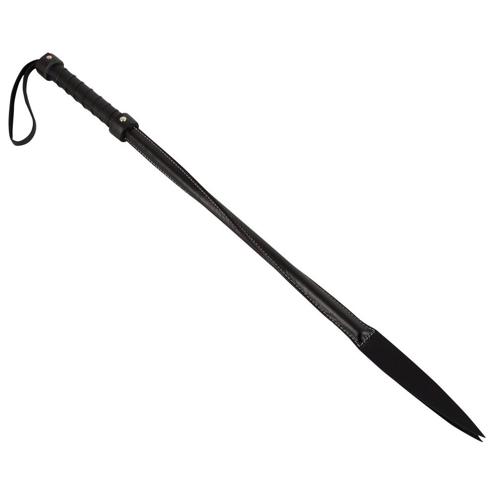 - Батіг з роздвоєним кінчиком ZADO TOOLS шкіряний, чорний, 68 см 2