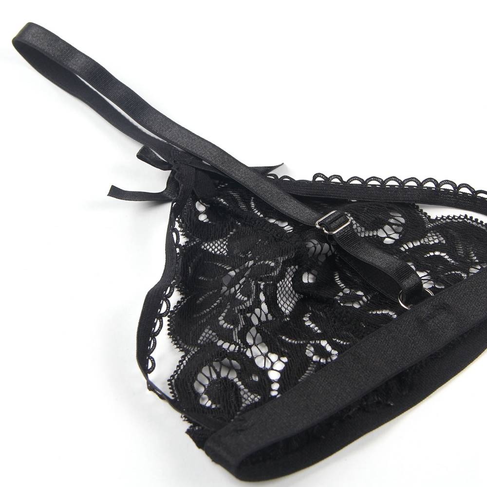 Різне - Комплект білизни Star Night ліф, пояс та трусики, чорний, XS-S 5