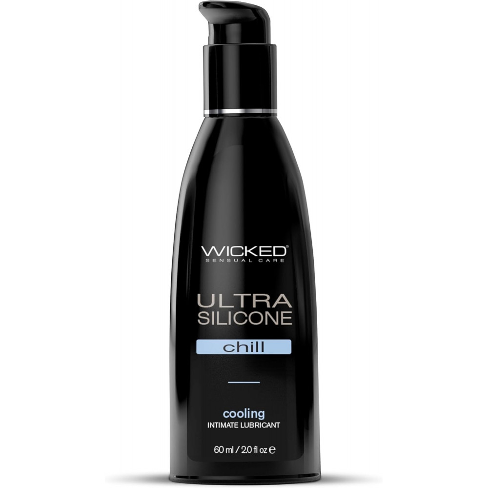 Різне - Лубрикант WICKED Ultra Chill силіконовий, 60 мл