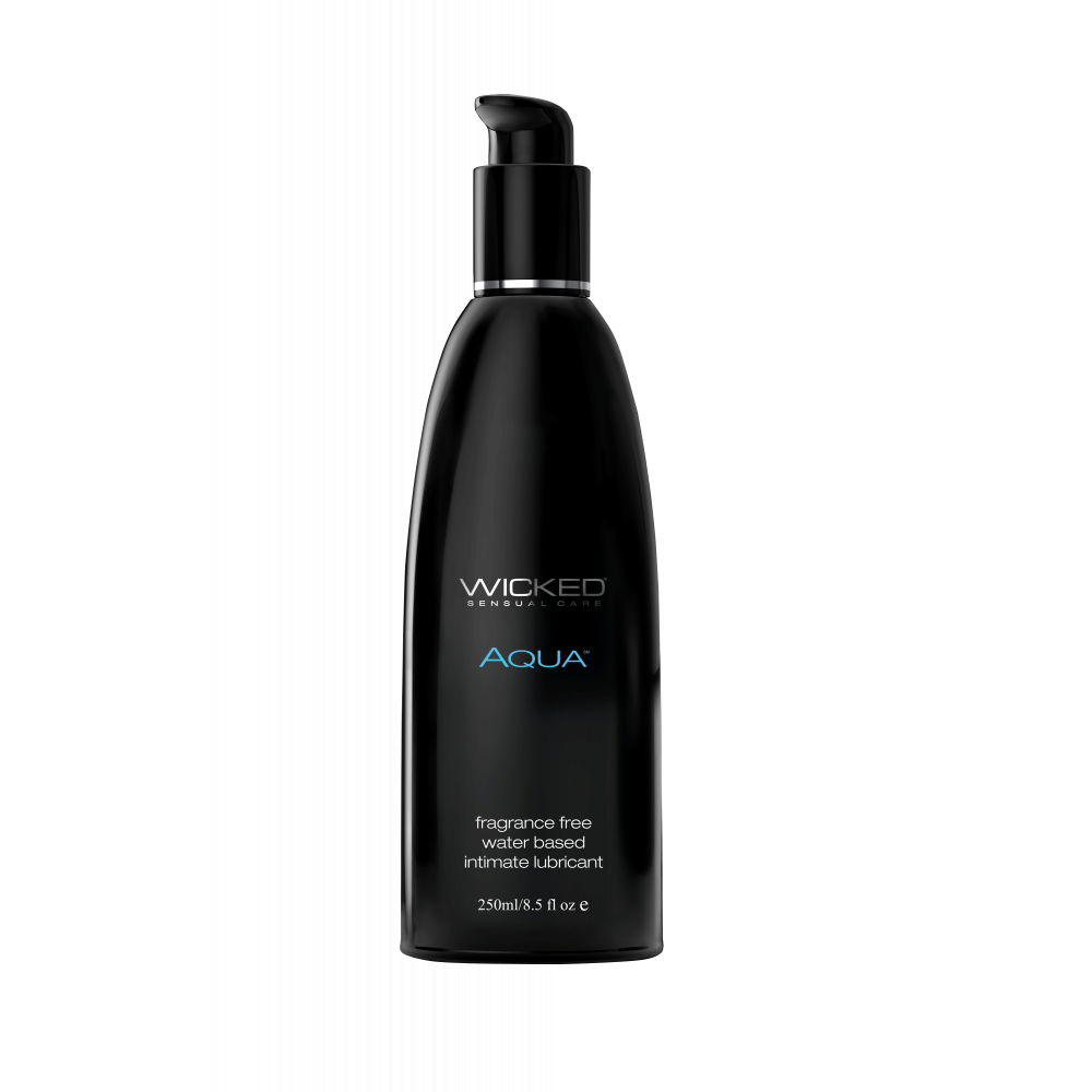 Різне - Лубрикант на водній основі WICKED AQUA з алое та вітаміном Е, 250 мл