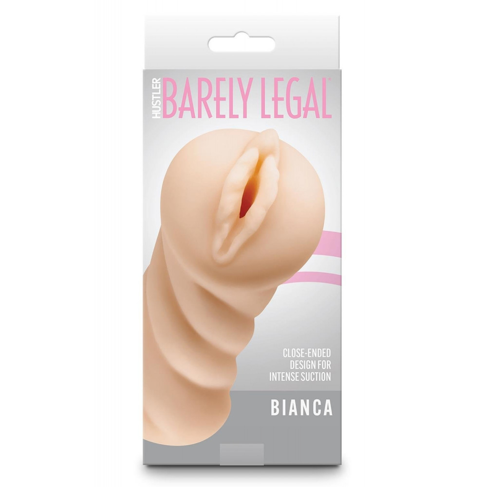 Мастурбатори без вібрації - Мастурбатор вагіна NS Novelties Barely Legal Bianca, 15 см 2