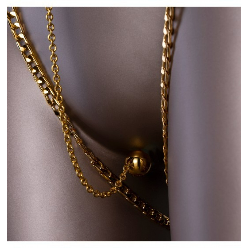 Разное - Пояс с золотыми цепочками Upko Indulge In The Restraints Collection 4