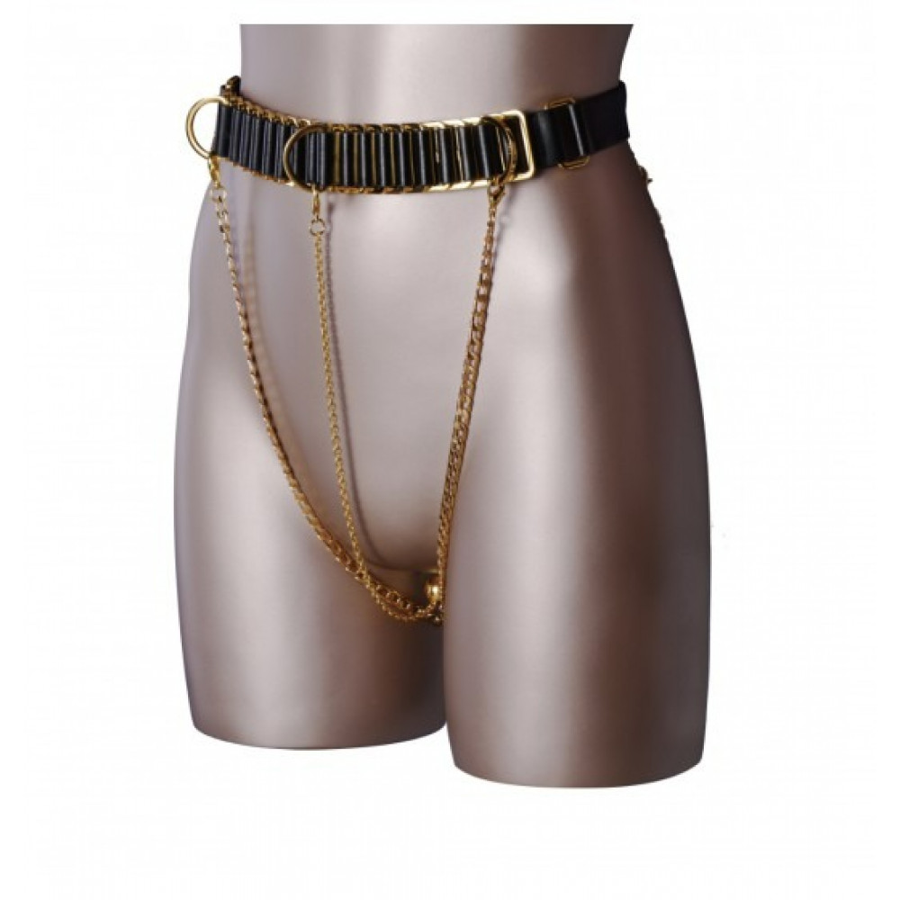 Разное - Пояс с золотыми цепочками Upko Indulge In The Restraints Collection 2