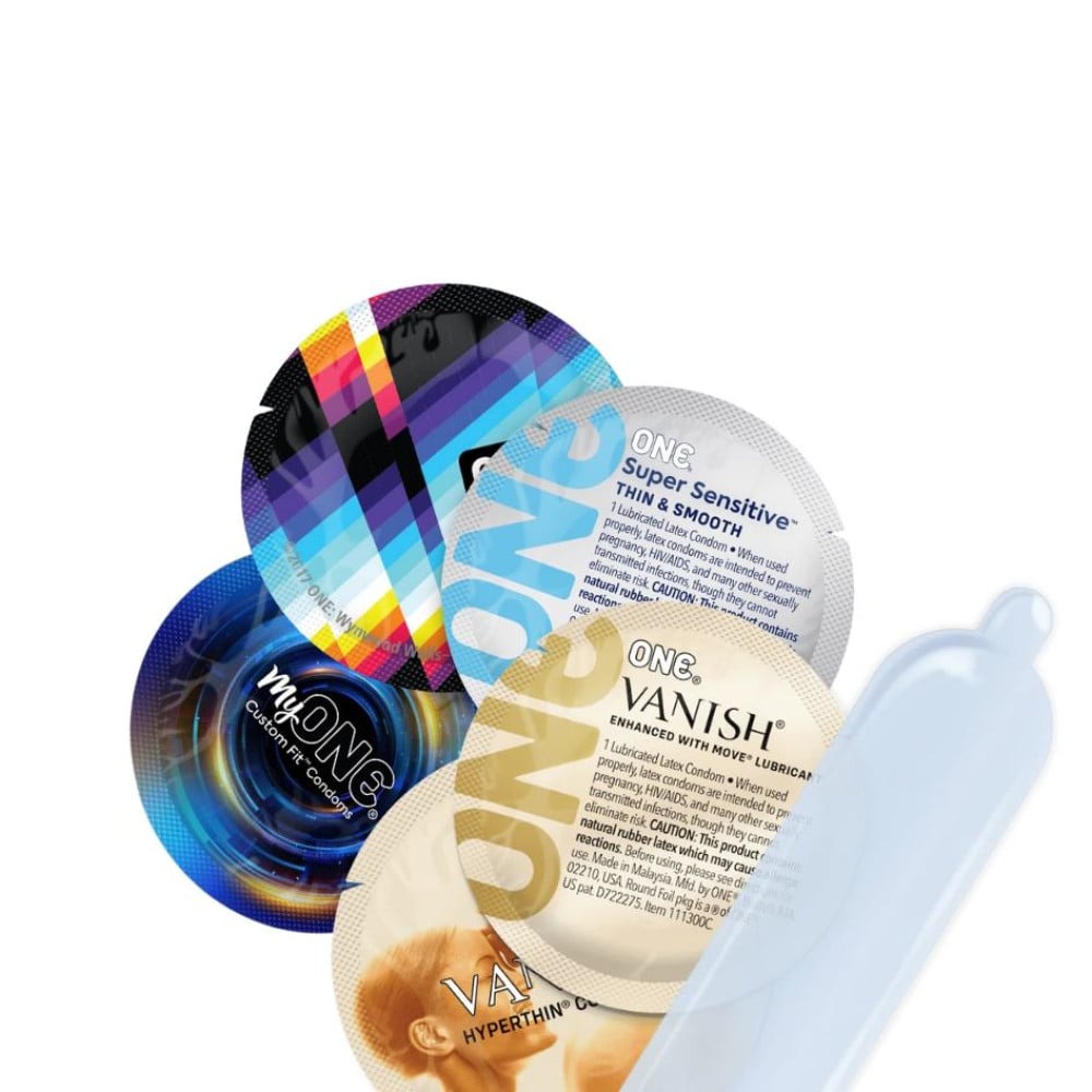 Презервативи - Презервативи універсальні ONE Backdoor Pack для вагінального та анального сексу (ціна за упаковку, 3 шт.) 2