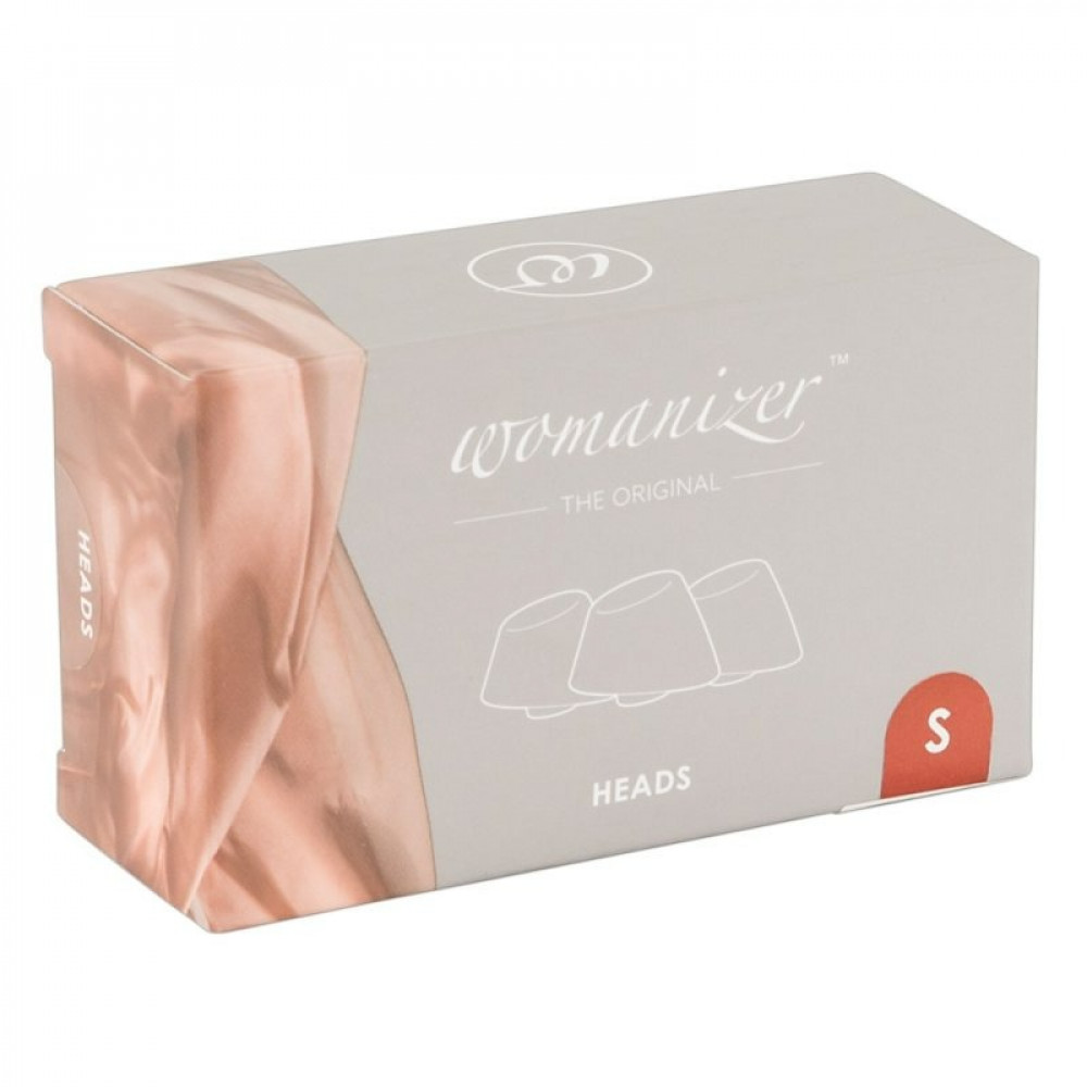  - Сменные насадки на Womanizer Duo Heads, бордовые, размер S 2