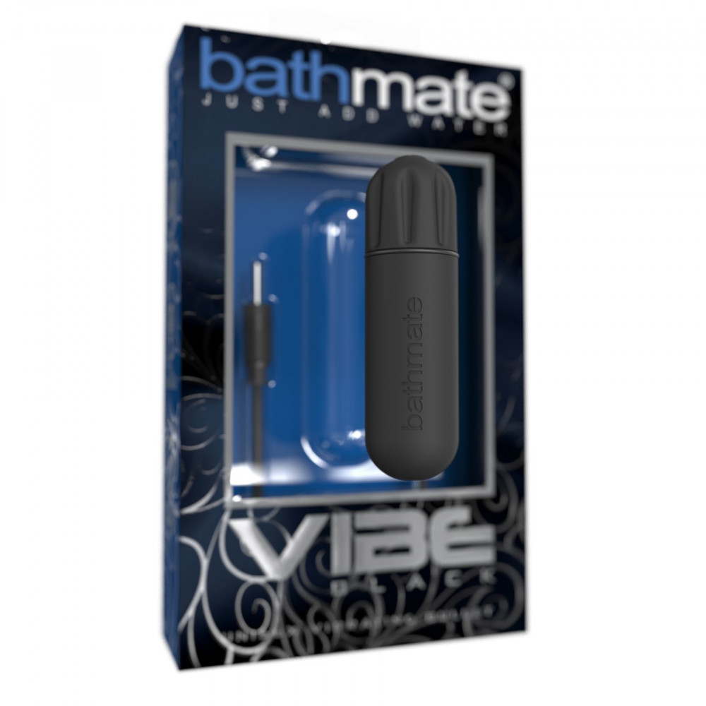 Клиторальный вибратор - Вибропуля Bathmate Vibe Bullet Black, глубокая мощная вибрация 3