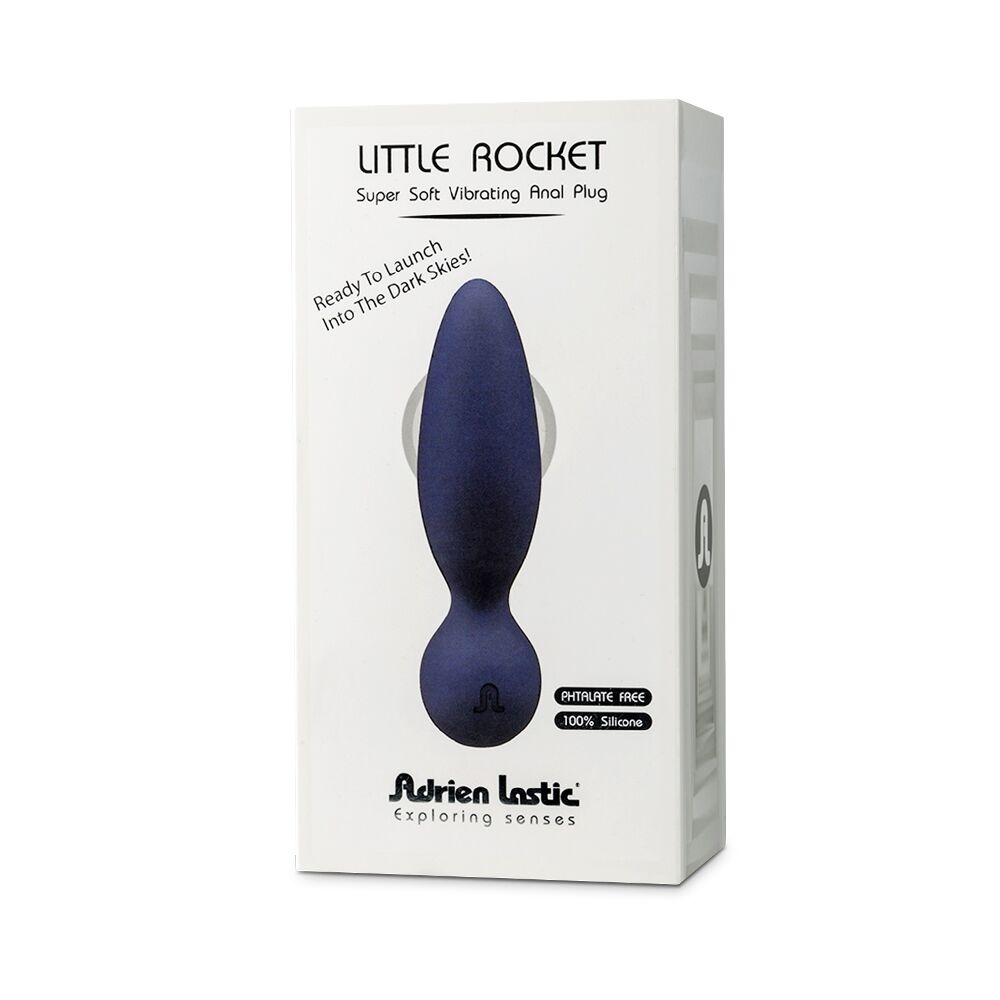  - Анальная вибропробка Adrien Lastic Little Rocket макс. диаметр 3,5см, soft-touch 1