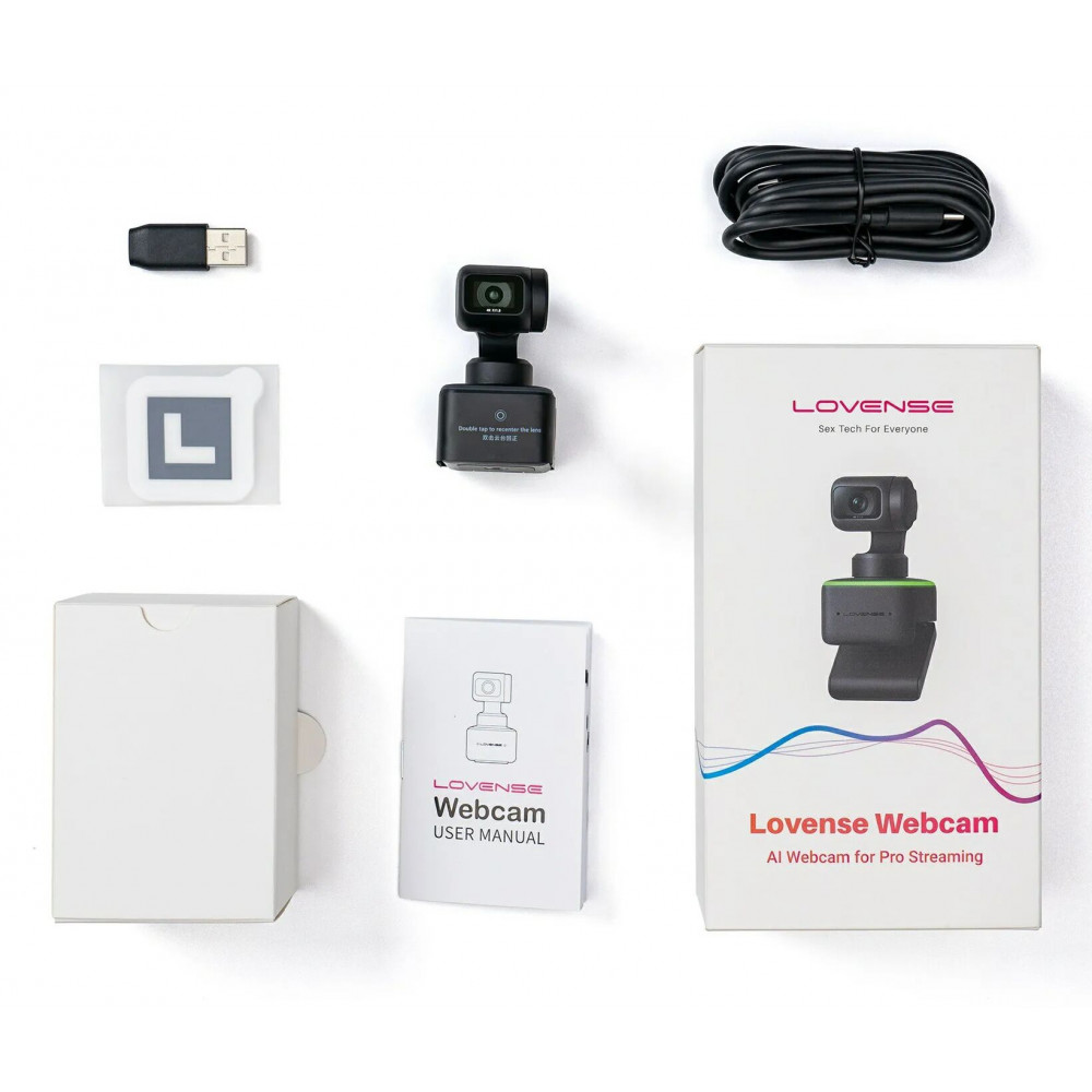  - 4К веб-камера с искусственным интеллектом Lovense WebCam, для стрима, активация чаевыми 5