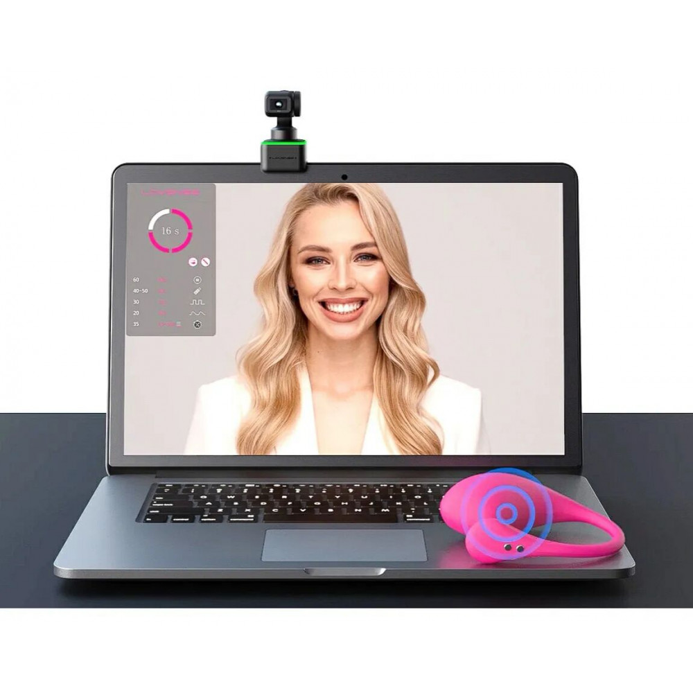  - 4К веб-камера с искусственным интеллектом Lovense WebCam, для стрима, активация чаевыми 8