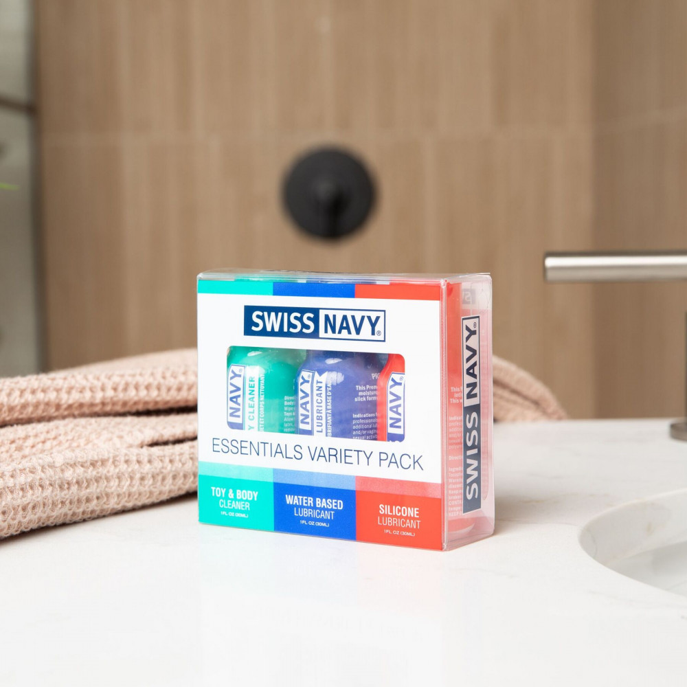 Секс боксы - Набор Swiss Navy Essentials Variety Pack 3 х 30 мл 6