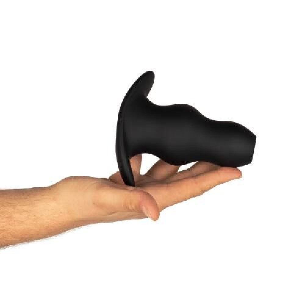 Анальные игрушки без вибрации - Анальная пробка BUTTR - Foxhole Hollow Butt Plug 4