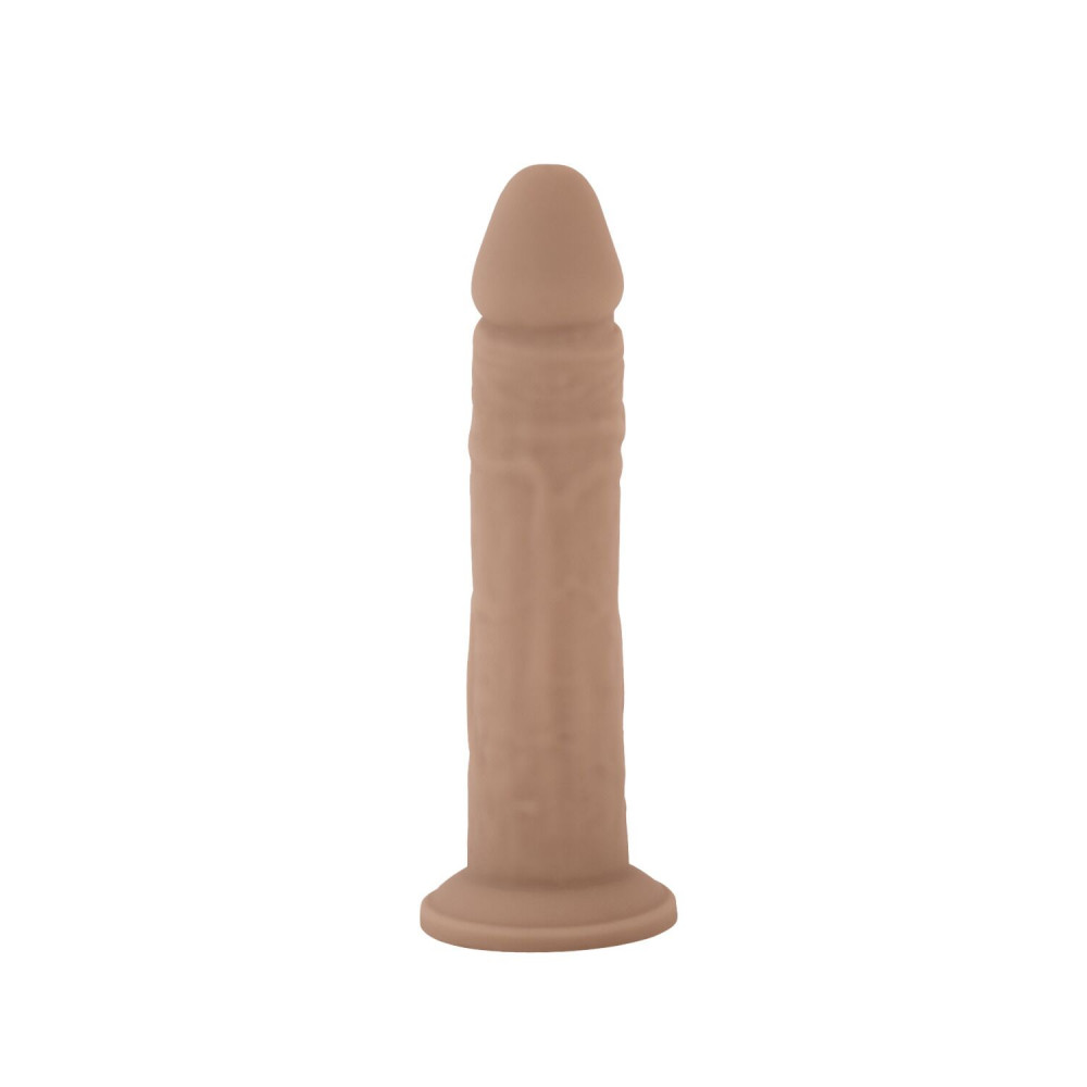 Фалоімітатор - Фалоімітатор SilexD Flesh (MODEL 2 size 8in) Liquid Silicone, підходить для Apollo S та L 4