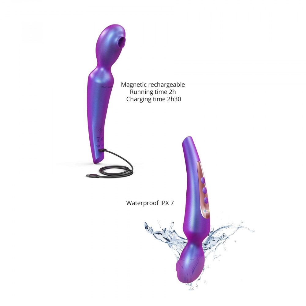 Для LGBTQ+ - Вібромассажер Love To Love Pleaser Iridescent Night 3