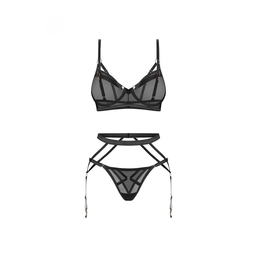 Комплекты - Комплект Obsessive Euridia 3-pcs set XL/2XL 1