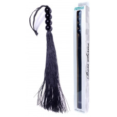 Силіконовий флогер ( длина 37 см ) Fetish Boss Series - Silicone Whip Black 14