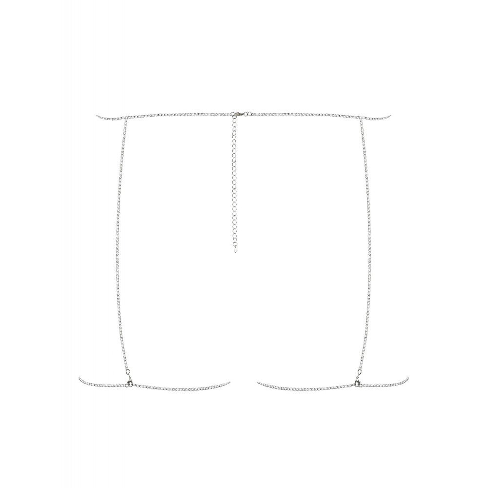 Разное - Цепочка на бедра с подвеской Obsessive Bijoux 905 серебристая 5