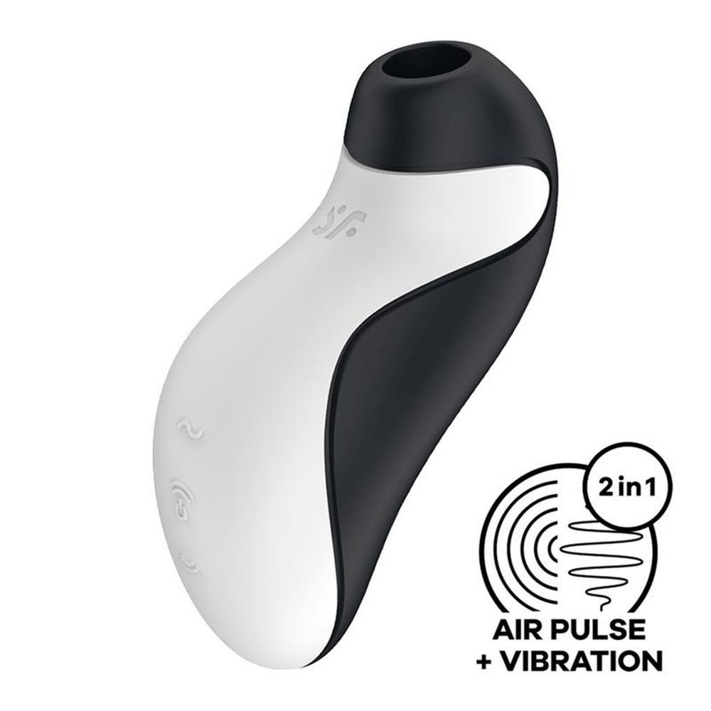 Разное - Вакуумный клиторальный стимулятор + вибрация Satisfyer Orca в виде пингвина 4