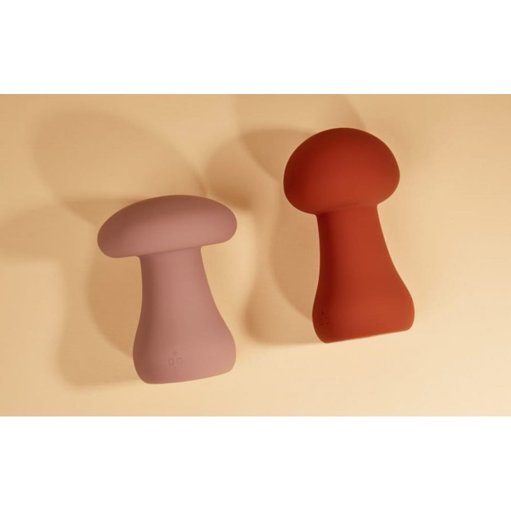 Різне - Вібратор для клітора у формі грибочка Sweet Em Velvet Lure Рожевий 9.4 см*5 см 3