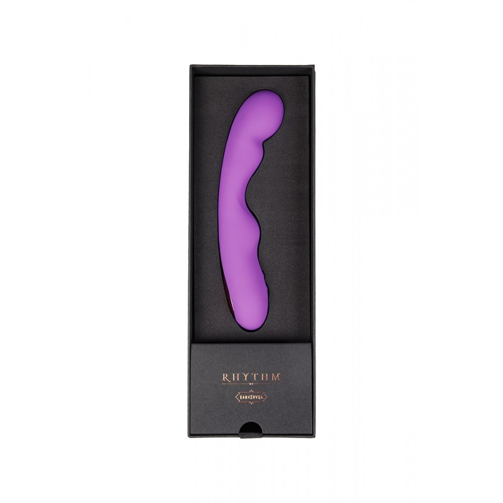 Секс игрушки - Вибратор-пульсатор Kama Sutra с подсветкой, фиолетовый, 22 х 4.1 см 5