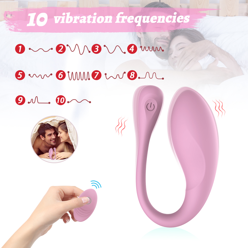 Вагинальные шарики и тренажеры - Виброяйцо Every Night Toys Isadora с дистанционным управлением, лавандовый, 10 режимов вибрации 4