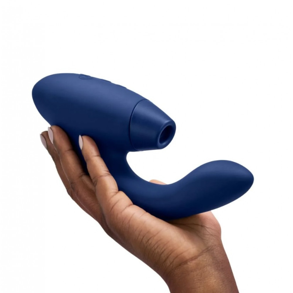 Вакуумный вибратор - Инновационный бесконтактный вибратор-стимулятор Womanizer Duo 2 Blueberry 1