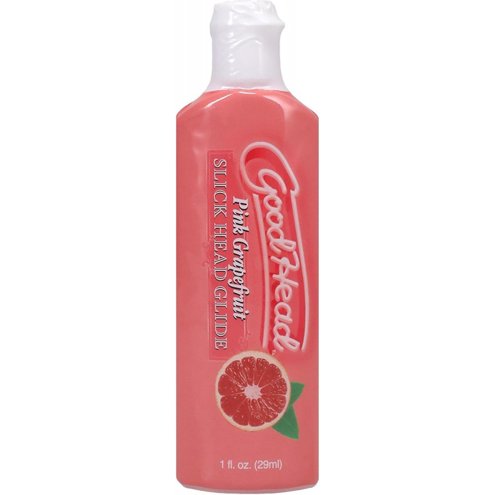 Секс игрушки - Набор для минета Doc Johnson GoodHead Grapefruit Blowjob Set - Yellow (мятая упаковка!!!) 3