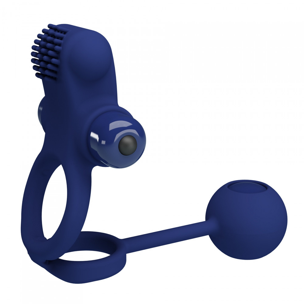 Різне - Кільце ерекційне Pretty Love - Powerful ring, 10 vibration functions, BI-210211-3 1