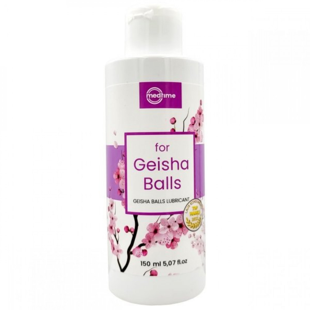 Разное - Вагинальный лубрикант на водной основе MedTime - For Geisha Balls, 150 ml