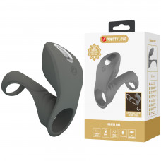 Насадка з вібрацією Pretty Love - MASTER RING GRAY, BI-210199-1