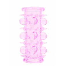 Насадка стимулююча BOSS Stretchy Sleeve Pink, BS6700012