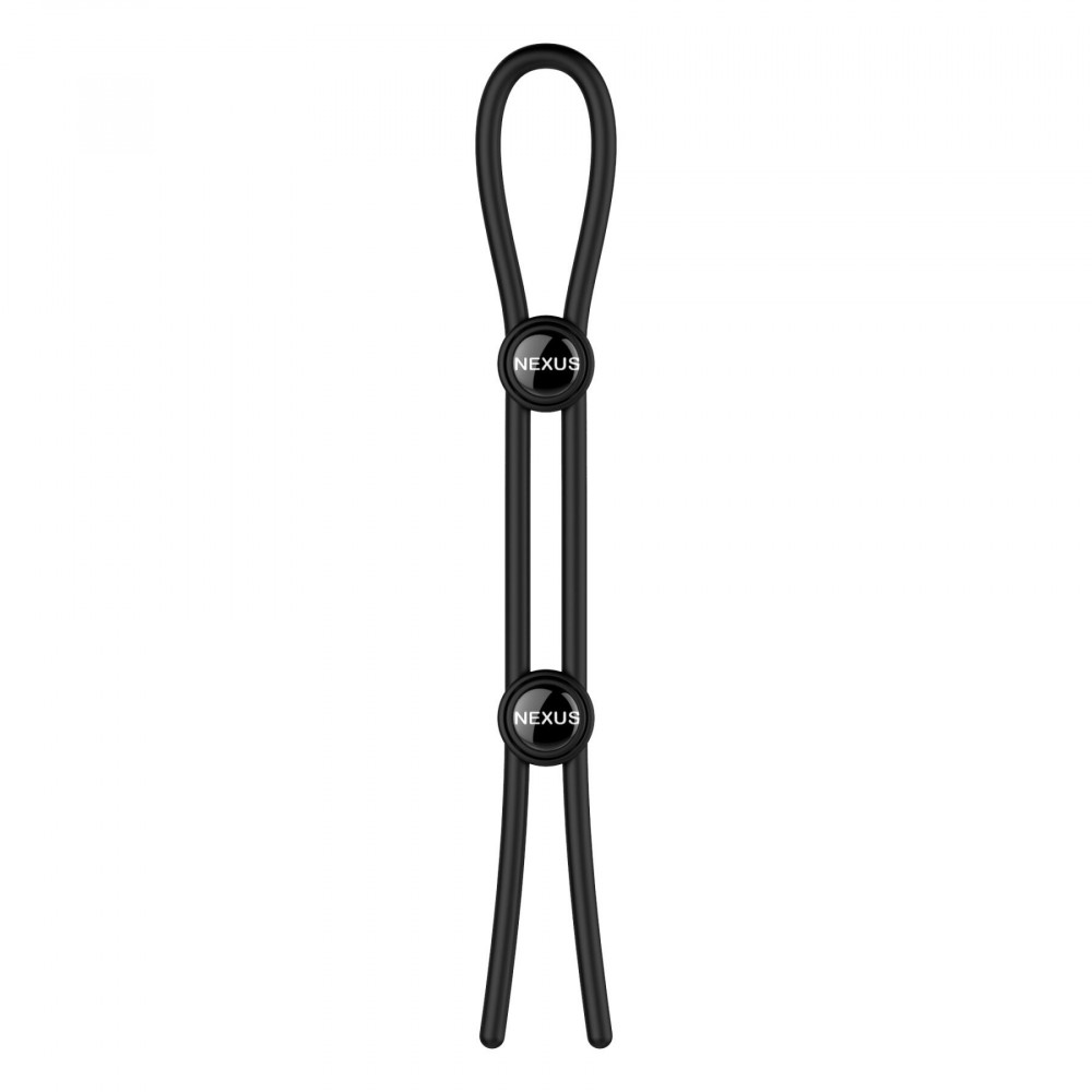 Секс игрушки - Двойное эрекционное кольцо-лассо Nexus FORGE (мятая упаковка!!!)