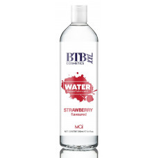 Гель-лубрикант на водной основе с ароматом клубники Mai - BTB Water Based Lubricant STRAWBERRY flavored XXL, 250 ml