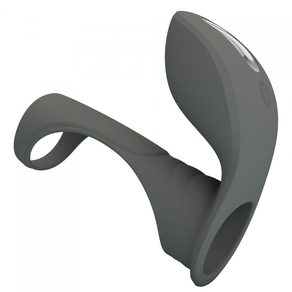 Різне - Насадка з вібрацією Pretty Love - MASTER RING GRAY, BI-210199-1 2