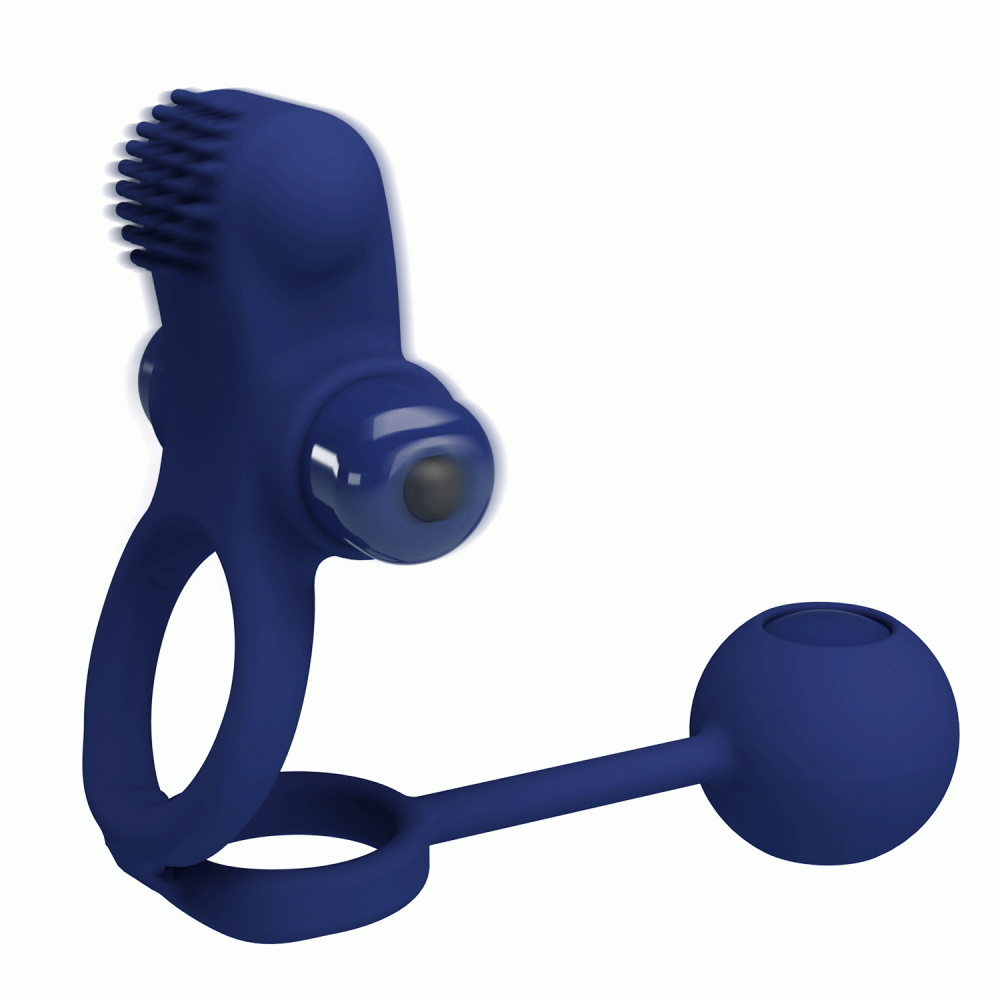 Різне - Кільце ерекційне Pretty Love - Powerful ring, 10 vibration functions, BI-210211-3 4