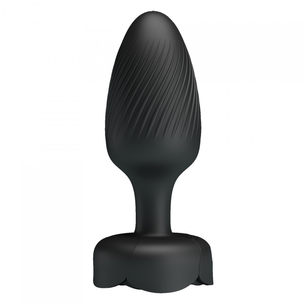 Анальные игрушки с вибрацией - Анальный вибратор PRETTY LOVE Osborn с LED-подсветкой, 9.8 см 1