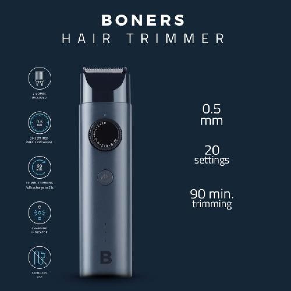 Разное - Триммер для волос Boners Hair Trimmer Shaver серый 5