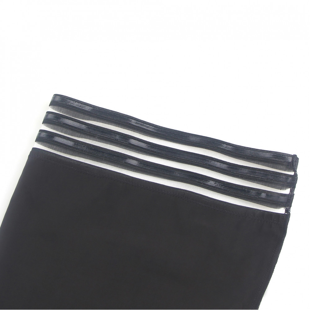 Різне - Панчохи еластичні Star Night з імітацією шкіри, чорні, XS-M 4