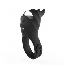 Ерекційне кільце BeYourLover USAGI з вібрацією та пультом, чорне