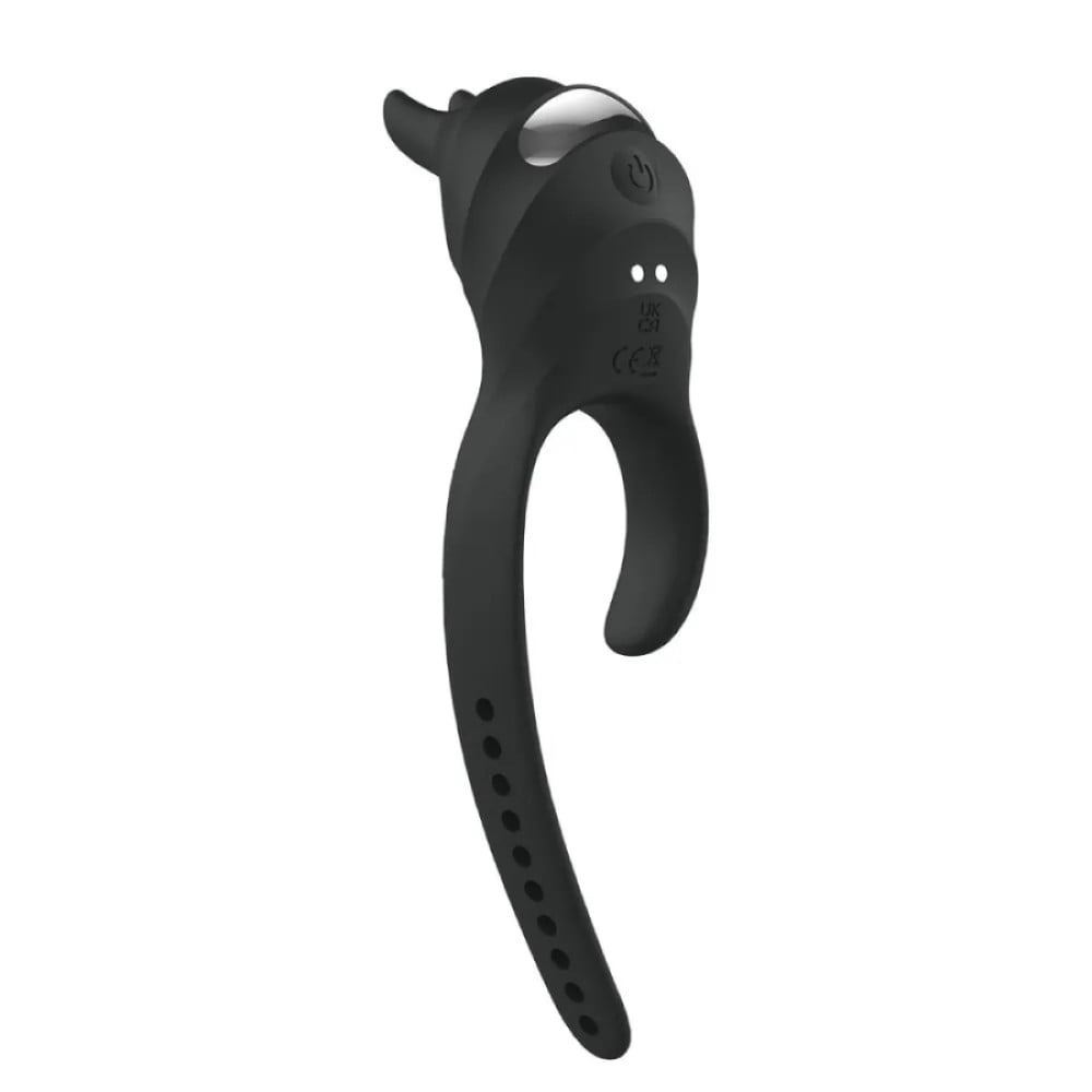 Різне - Ерекційне кільце BeYourLover USAGI з вібрацією та пультом, чорне 1