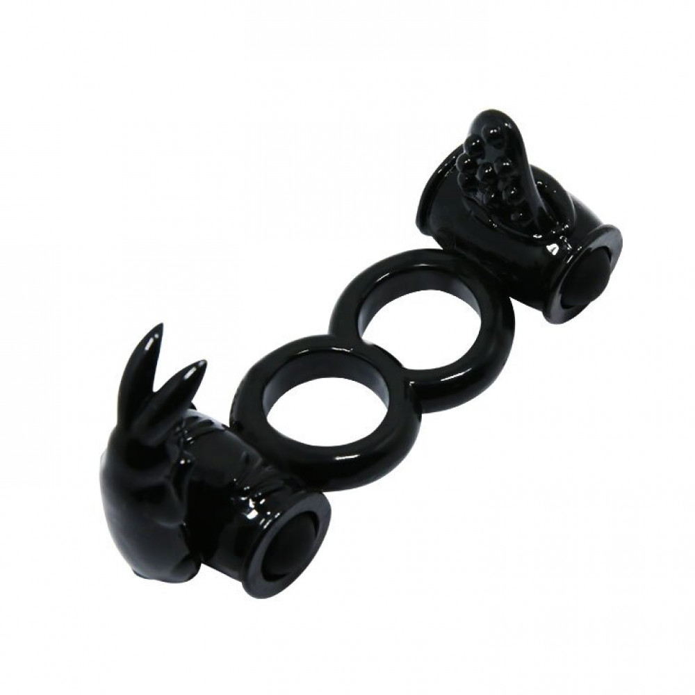 Різне - Ерекційне вібро кільце з стимулятором клітора Sweet RING, BI-014079-1 2