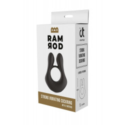 Кільце ерекційне для пеніса з вібрацією Dream Toys чорне