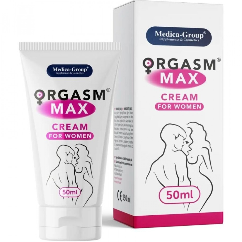 Різне - Крем для жінок Medica-Group Orgasm Max Cream for Women посилює та дарує вибухові оргазми, 50 мл