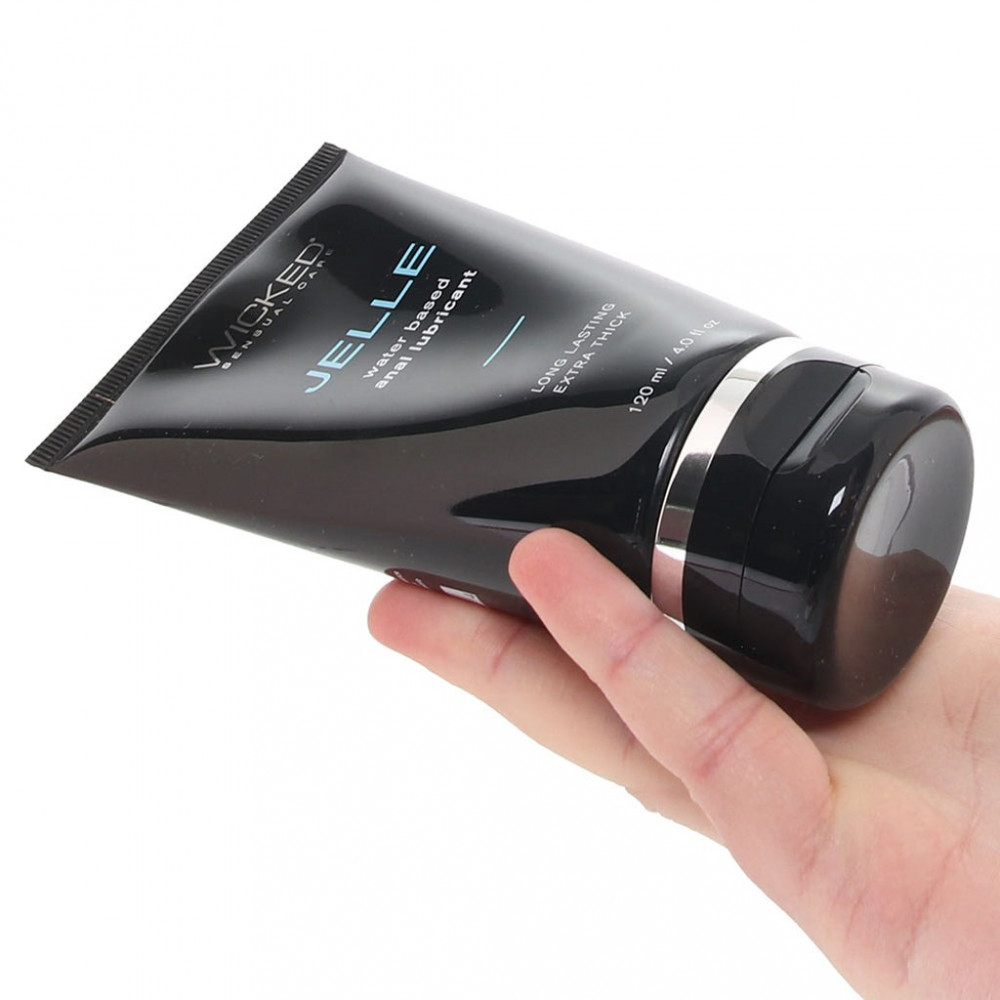 Різне - Лубрикант анальний Wicked Jelle на водній основі, 120 мл 5